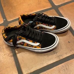 Vans Leopard Print Ultra Cush Old Skools